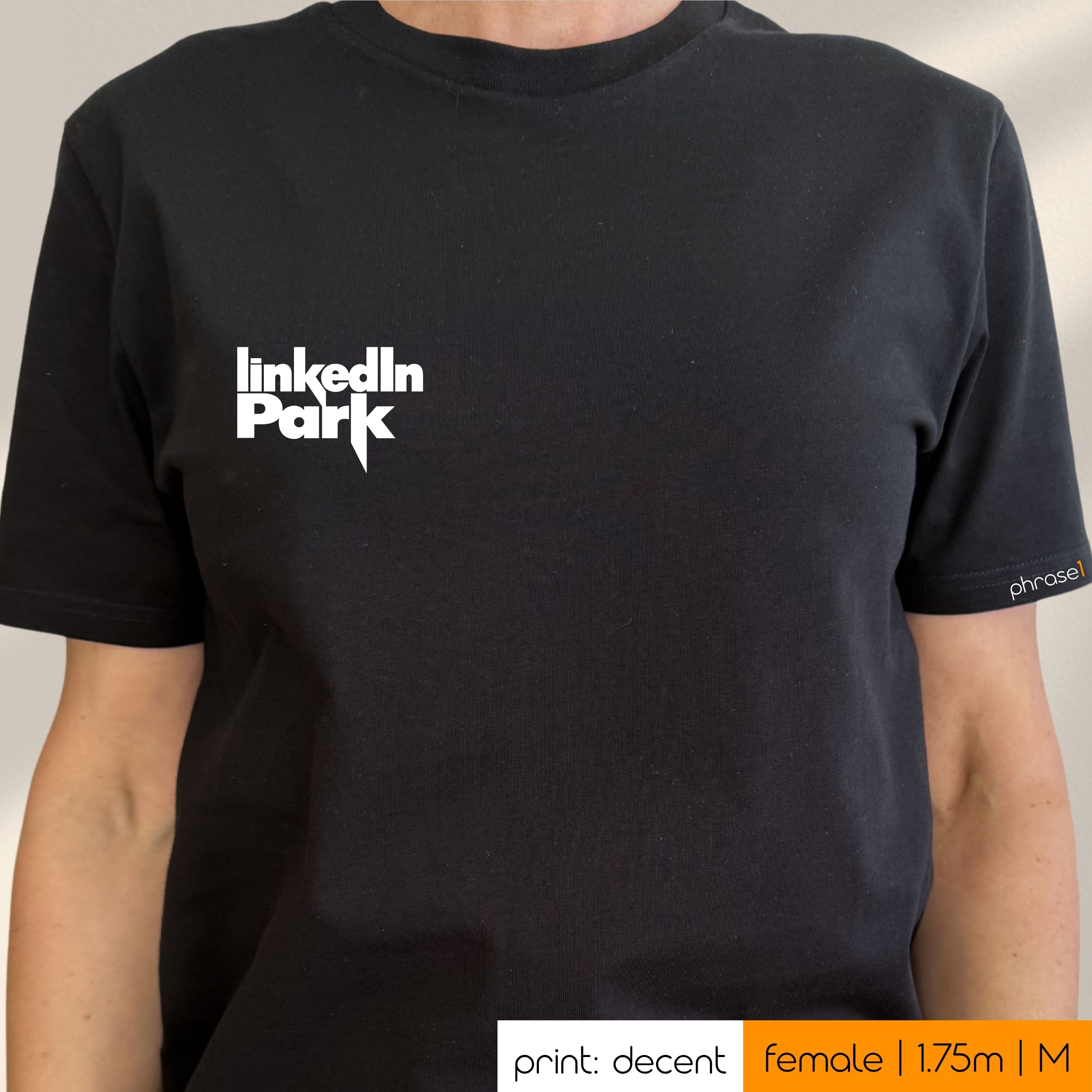 Premium T-Shirt mit Visual "linkedIn park." Premium T-Shirt mit Visual "linkedIn park."