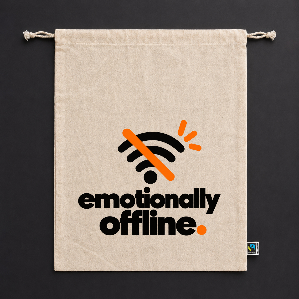 Zuziehbeutel „emotionally offline.“