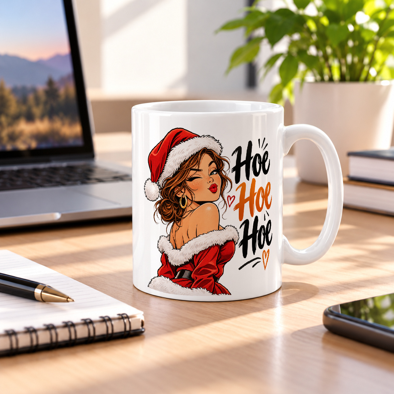 Tasse „Hoe Hoe Hoe.“