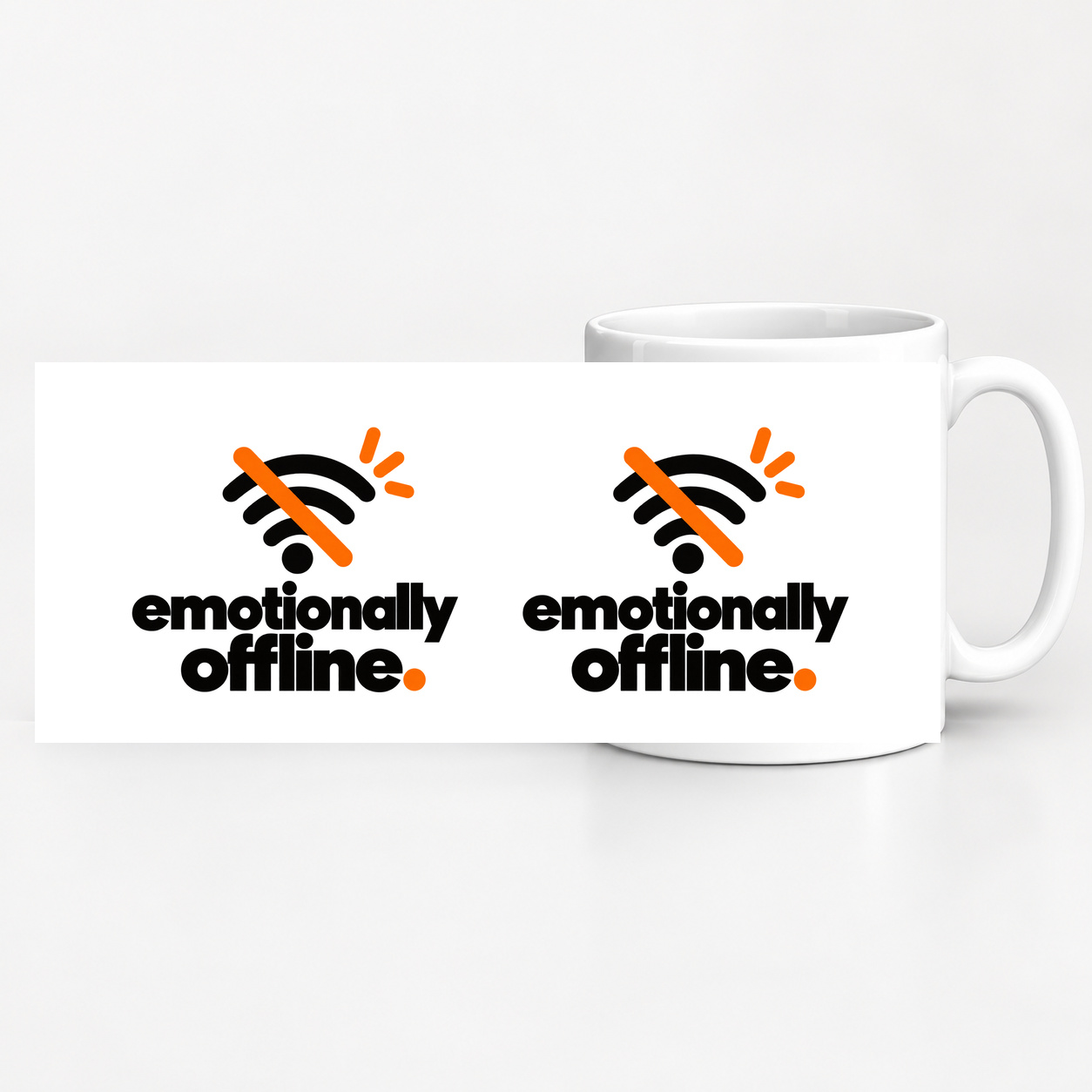 Tasse „emotionally offline.“