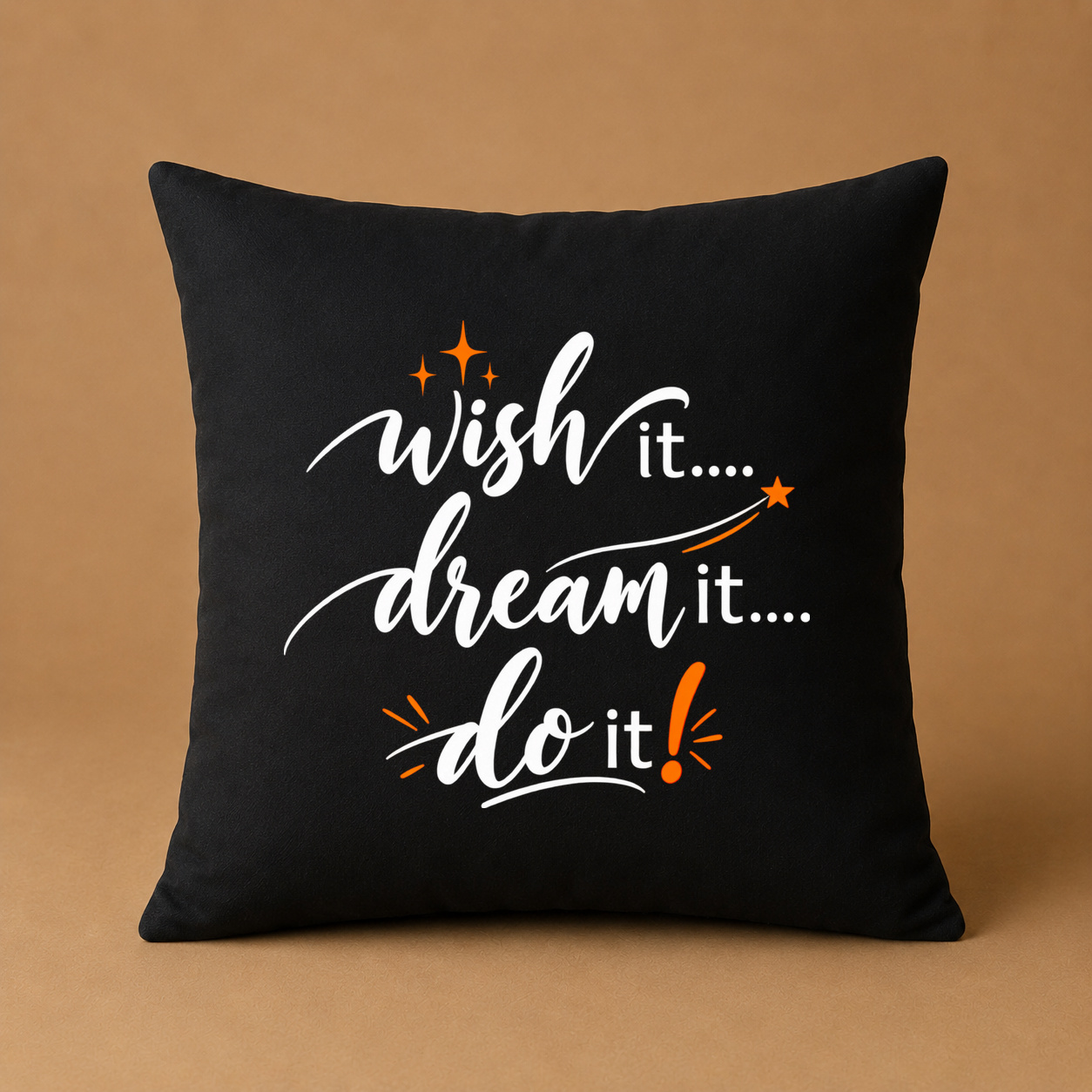 Kissenhülle "wish it. dream it. do it." Kissenhülle "wish it. dream it. do it."