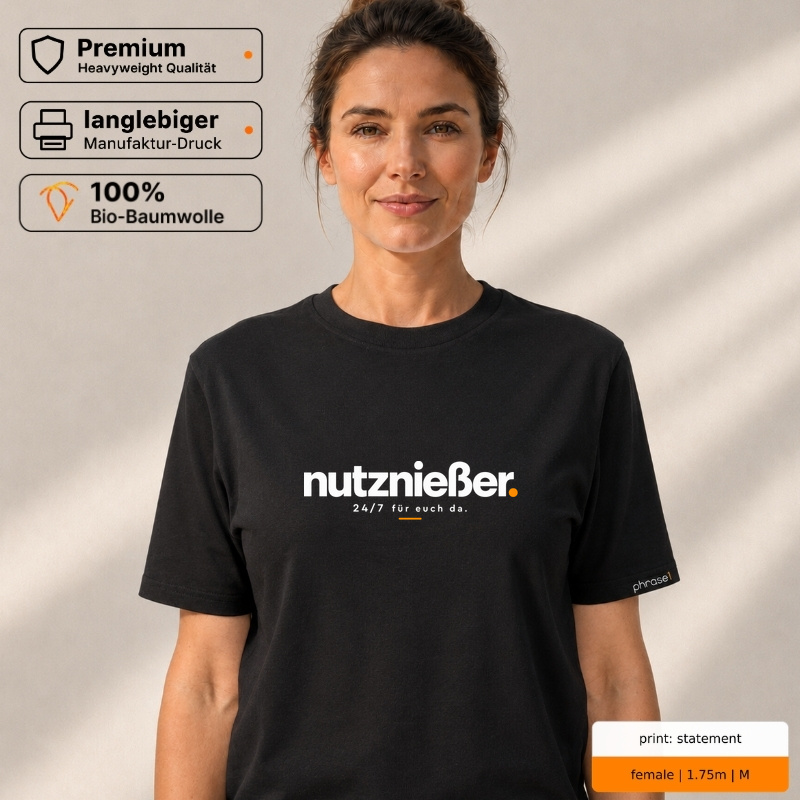 Premium T-Shirt „nutznießer.“ Premium T-Shirt „nutznießer.“