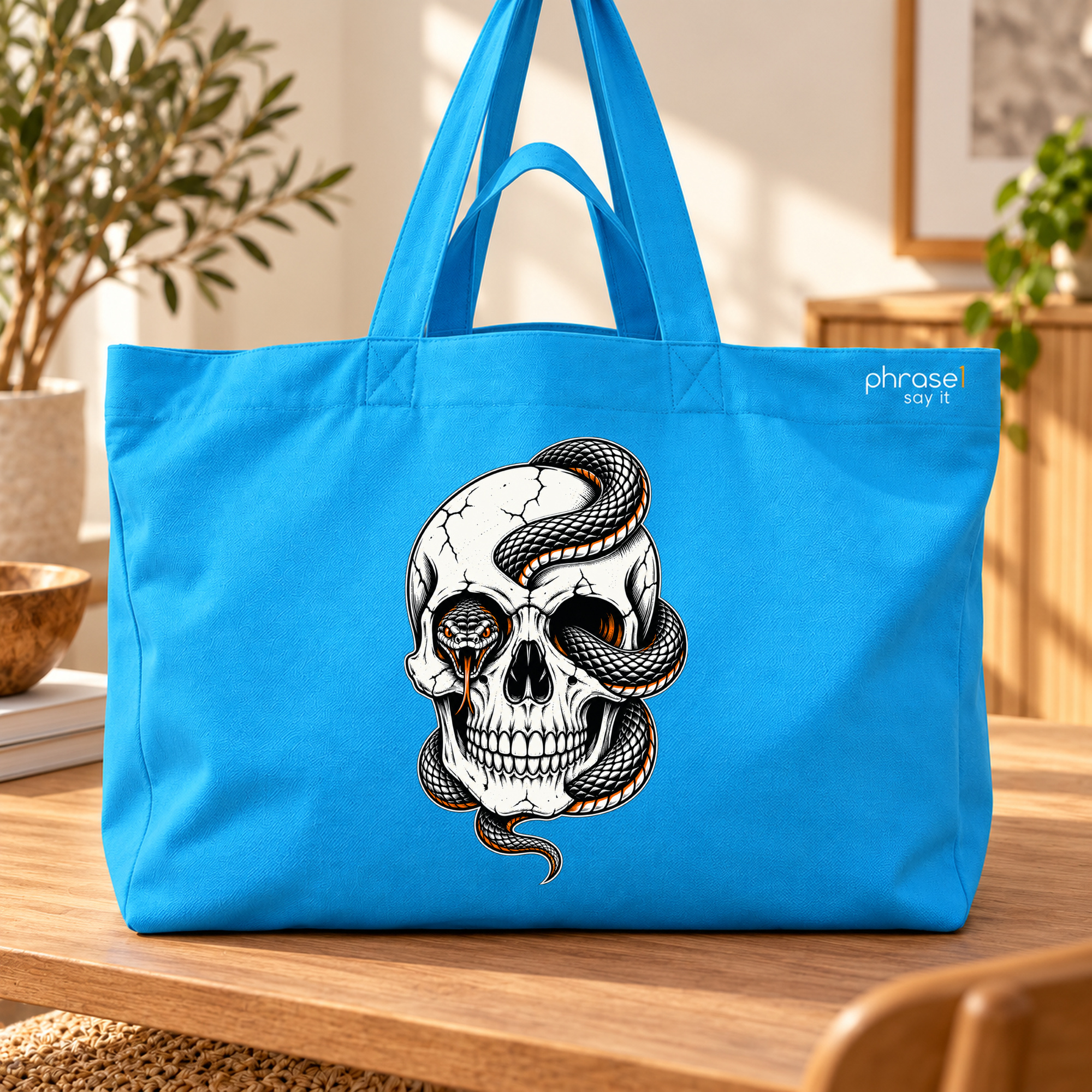 Skull & Snake – Big Shopper Skull & Snake – Big Shopper