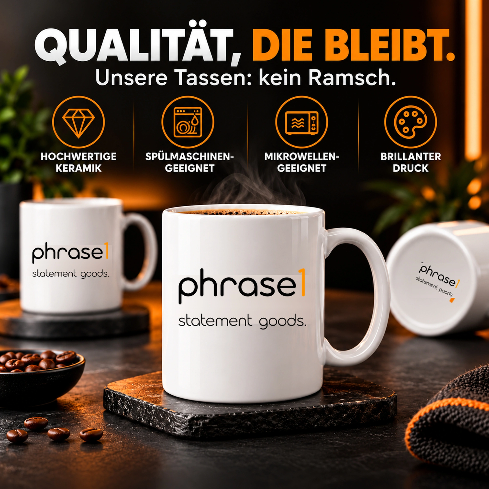 Tasse „i don't get older. i level up.“