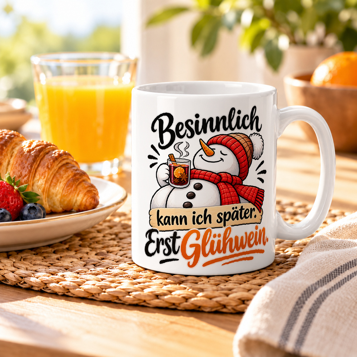 besinnlich kann ich später. erst glühwein.