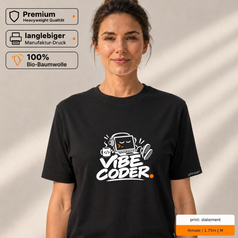 Premium T-Shirt "Coder mit Laptop" Premium T-Shirt "Coder mit Laptop"