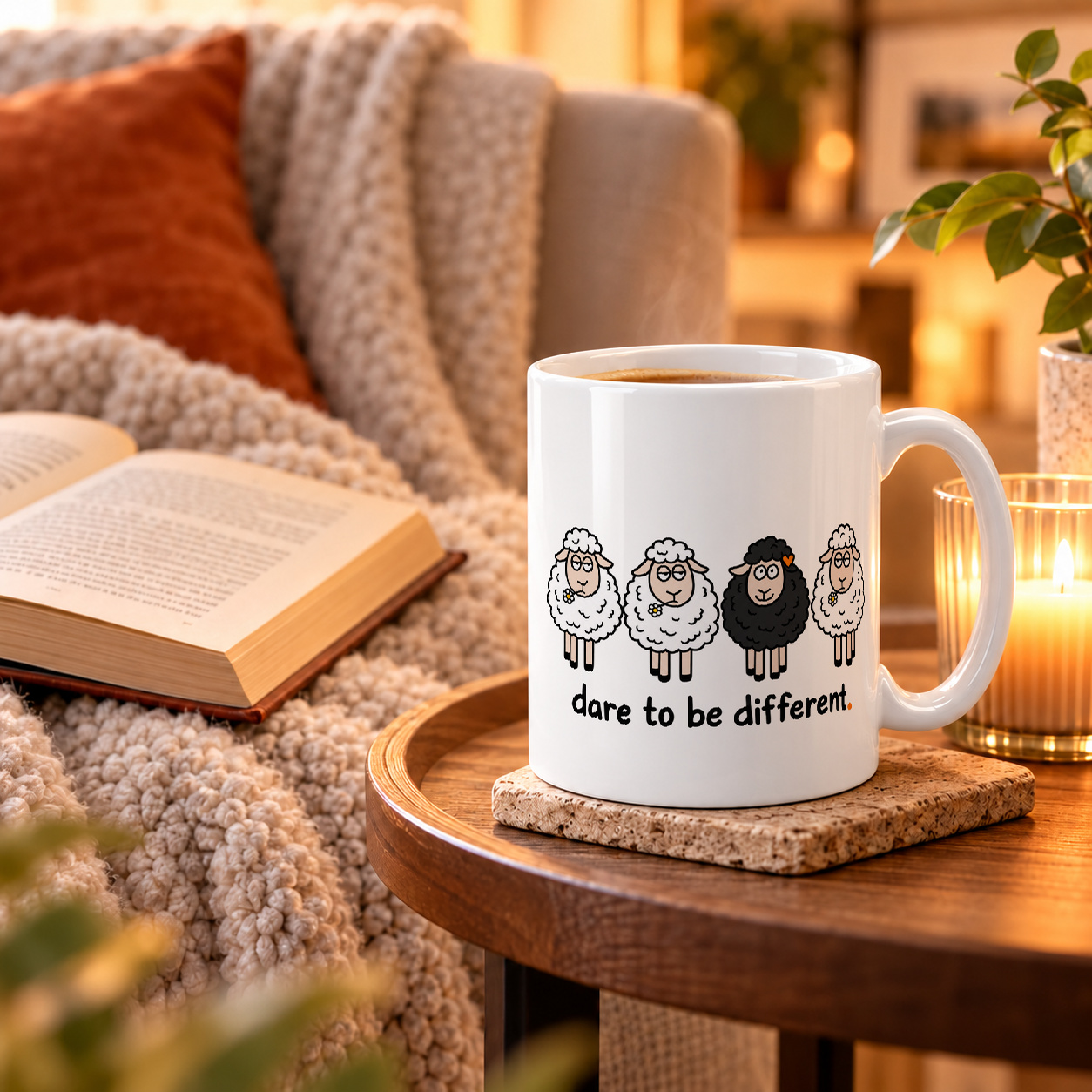 Tasse „dare to be different.“