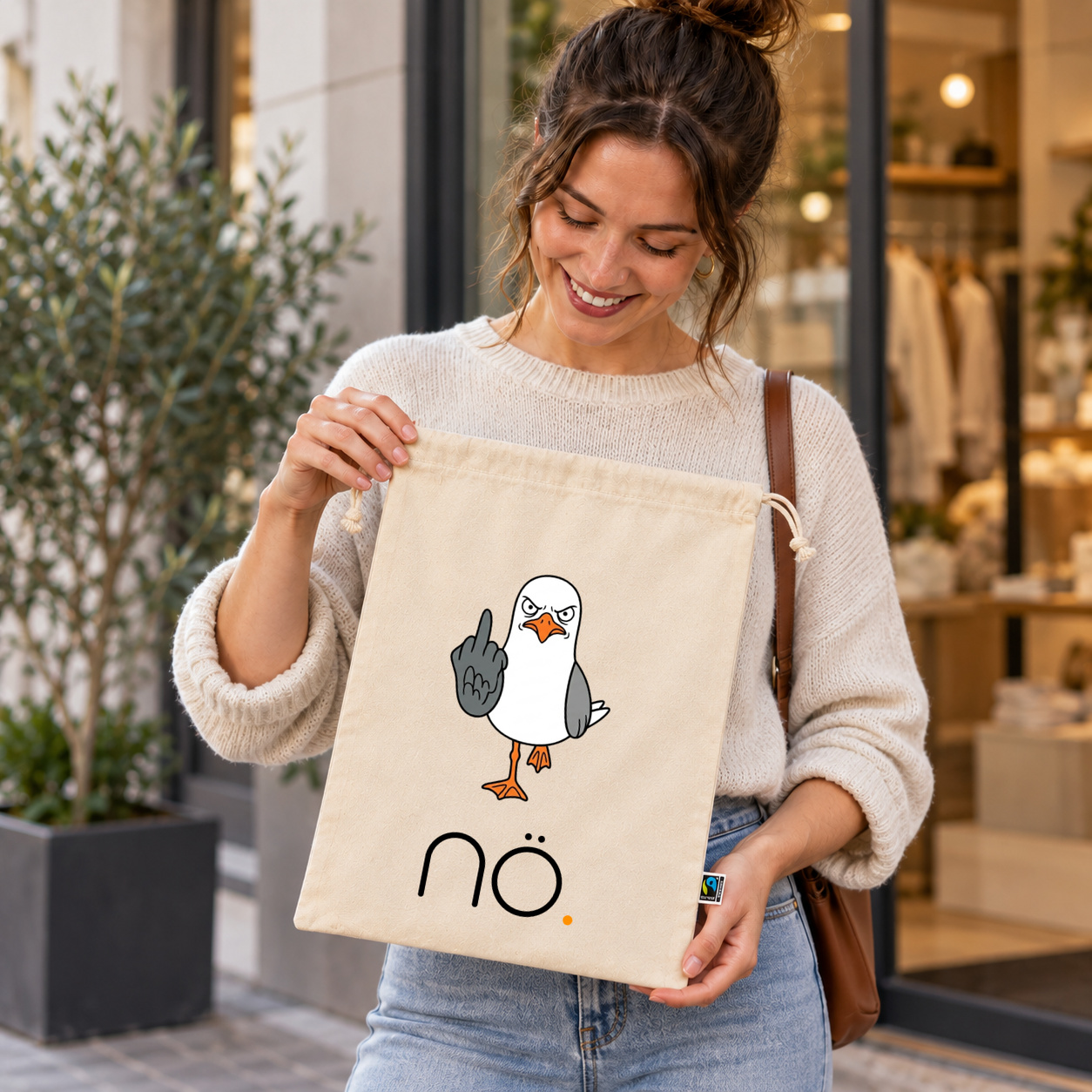 Zuziehbeutel „nö.“